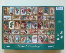 Puzzel Seasons Greetings 1000 stukjes